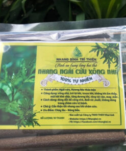 10 thanh Nhang Ngải Cứu Xông Nhà Bình Trí Thiện